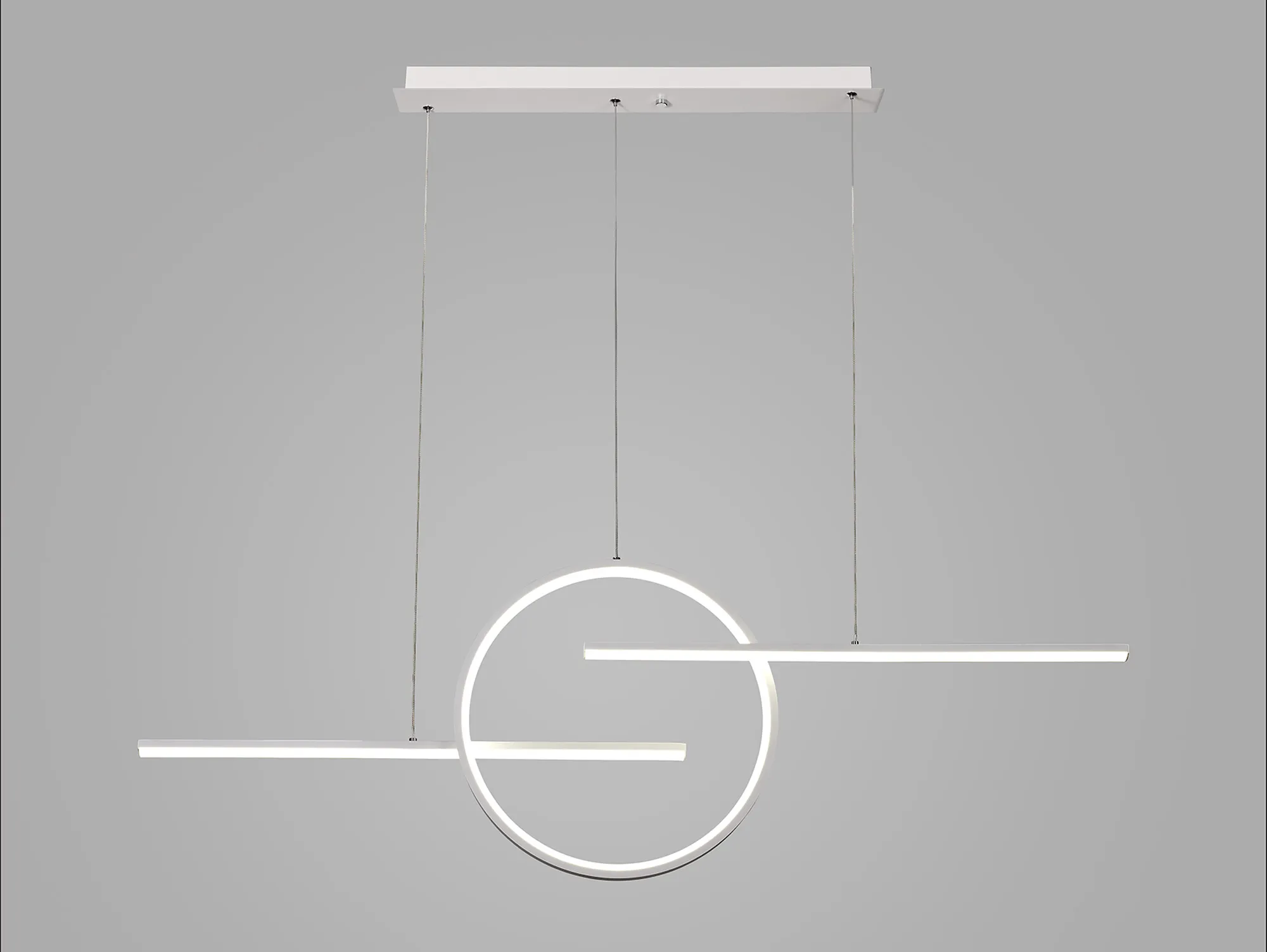 Kitesurf White Ceiling Lights Mantra Linear Fittings